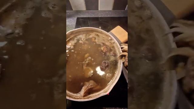 Чечевино-грибной суп #кулинария  #суп #грибы