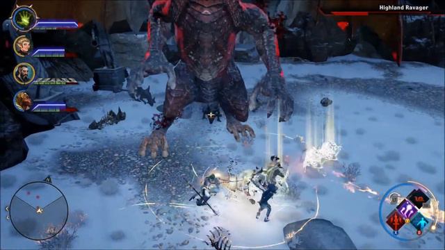 Dragon Age: Inquisition Highland Ravager Boss Nightmare Knight Enchanter. смотреть онлайн