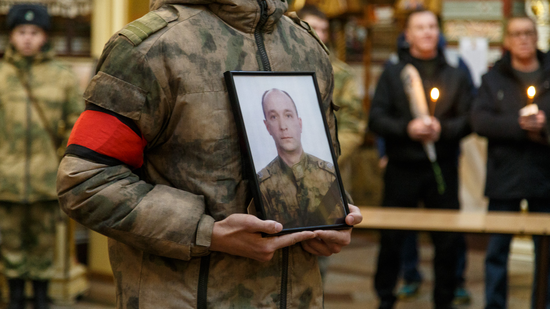 Владимир Уйба о прощании с Владимиром Барсуком, погибшим во время специальной военной операции смотреть онлайн