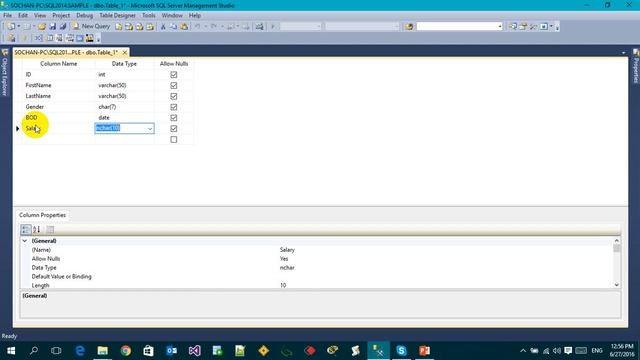 Create Table ,Property of columns in sql server 2014,Speak khmer смотреть онлайн