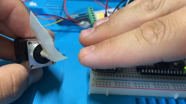 Tic T834/VL53l0X Position Control смотреть онлайн