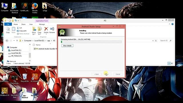 How to Install Full Android Studio SDK 2017 v2.2.3 & JDK 8 in Win 7-8-8.1-10 смотреть онлайн