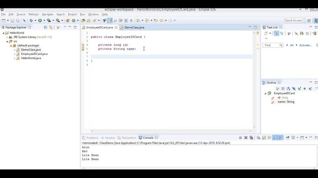 Java Basics - Class & Object смотреть онлайн