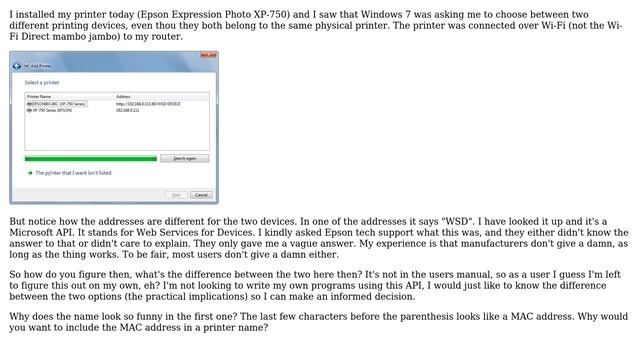 How is a WSD printer different from a non-WSD printer? (2 Solutions!!) смотреть онлайн