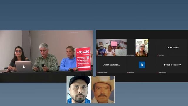 Conferencia de prensa: Búsqueda y localización de los defensores Ricardo Lagunes y Antonio Díaz смотреть онлайн