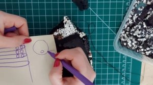 Тонкости работы с тканью с пайеткаиюми. Мои ошибки. Как шить ткань с пайетками