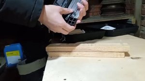 Аккумуляторный нейлер с Алиэкспресс || WoodMan DBAF 50/40