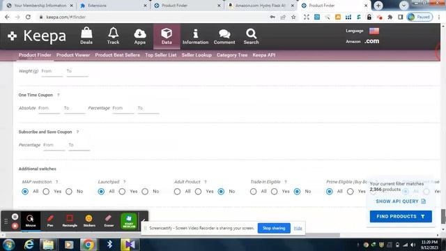 How To Find Winning Product Through Keepa For FBA Wholesale/product hunting through keepa#amazon смотреть онлайн