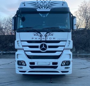 Mercedes-Benz Actros модернизация ремонт и усовершенствование света фар
