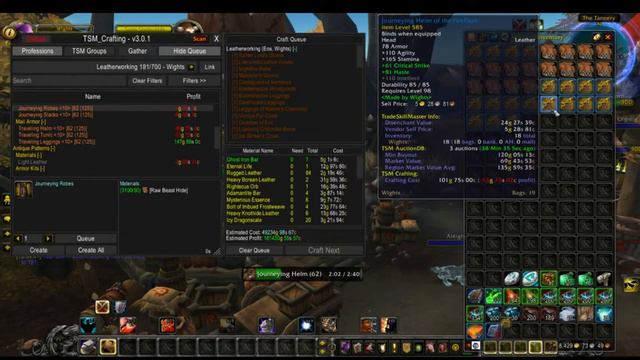 WoD Leatherworking Leveling Guide! 1-650 In Under 3 Minutes! смотреть онлайн