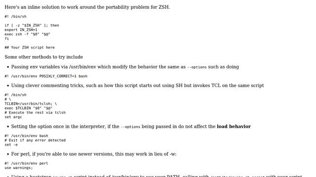 #!/usr/bin/env Interpreter Arguments -- portable scripts with arguments for the interpreter смотреть онлайн