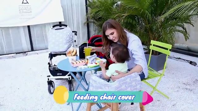Car seat Canopy Nursing Cover - Multi use Baby Stroller carseat Cover, Breastfeeding Nursing Covers смотреть онлайн
