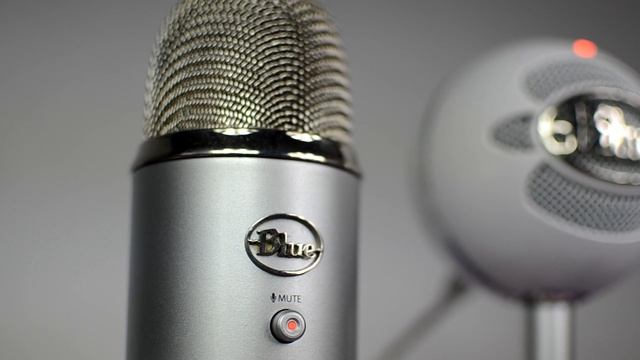 Blue Yeti vs Blue Snowball Ice USB microphone audio & sound test смотреть онлайн