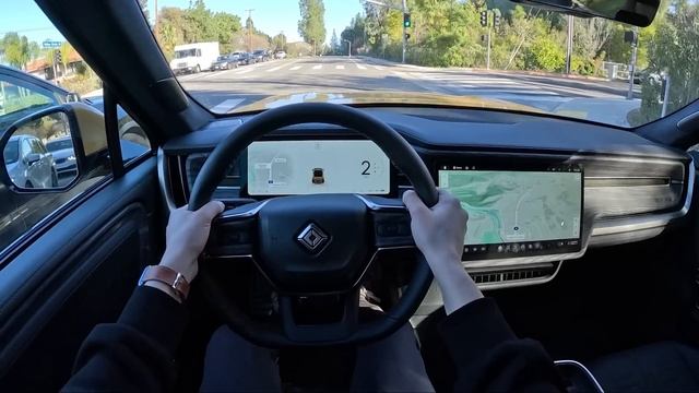 2023 Rivian R1T - POV Test Drive (Binaural Audio) смотреть онлайн