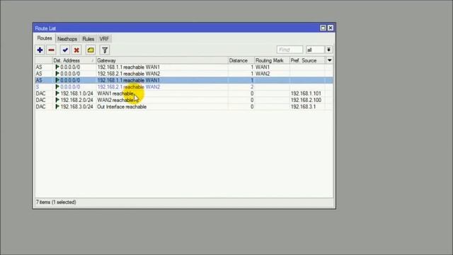 Mikrotik 2 WAN 1 LAN Load Balancing Configuration смотреть онлайн