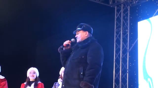 Общегородской новогодний праздник 01.01.2018 смотреть онлайн