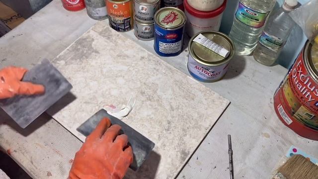 how to autocoat polyester putty on metal surface धातु की सतह पर ऑटोकोट पॉलिएस्टर पुट्टी कैसे करें смотреть онлайн