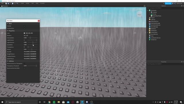 how to add realistic rain to your game (Roblox Studio) смотреть онлайн