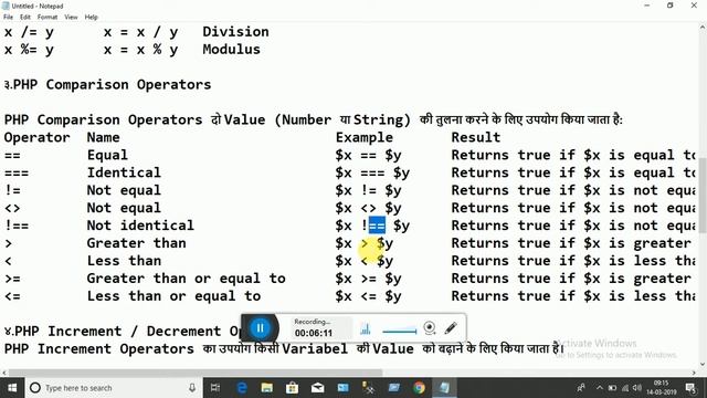PHP Operators (Addition, Subtraction, Division, Multiplication, Modulus, and More ) смотреть онлайн