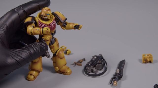IMPERIAL FISTS INTERCESSORS: WARHAMMER 40K 1/18 Figure 3 Unboxing JoyToy JT2566