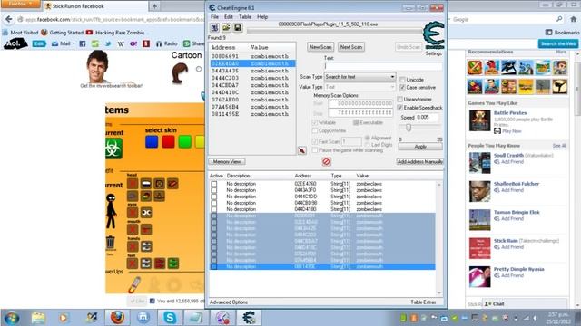 Stick Run Zombie Set *No Ban * Cheat Engine 6.1 Only* смотреть онлайн