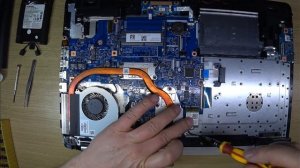 Ноутбук HP Laptop 17-bs012ur. Разбор, осмотр, сборка.