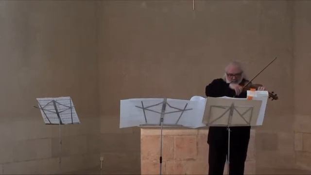 Motti Shmitt - Violin, Anna Segal - Quadrocantus for Violin смотреть онлайн