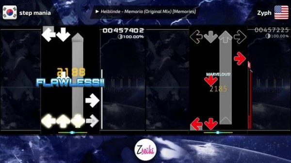 step mania VS Zyph | Helblinde - Memoria (Original Mix) [Memories] - osu!mania