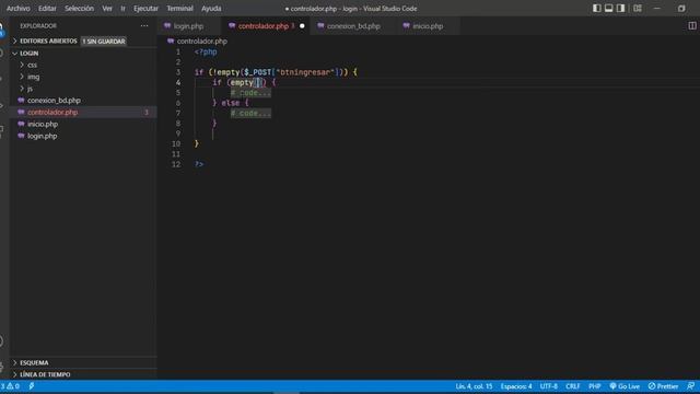 Como Hacer un LOGIN con PHP y MYSQL [ PHP-MYSQL-CSS ] смотреть онлайн