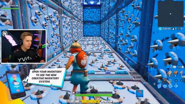 The EXTREME RAGE Run Deathrun Map! (Fortnite: Battle Royale Creative Mode) смотреть онлайн