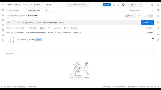 Node JS API : #17 - Update Author смотреть онлайн