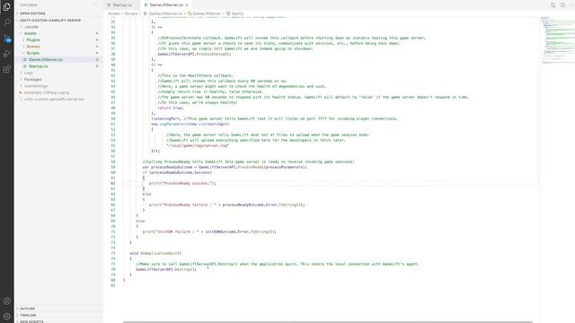 Part 2: Unity Custom GameLift Server Initialization with Fleets смотреть онлайн