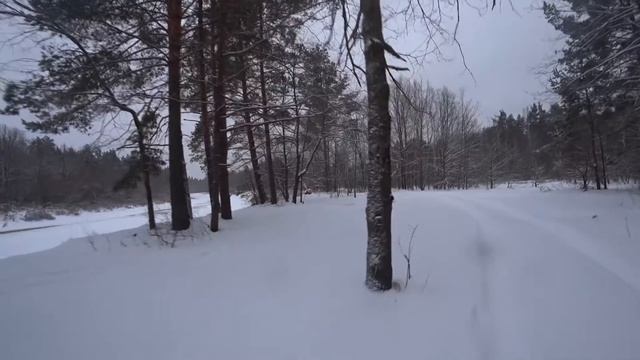 Снежная Пра. Деулино. Зимний ВЕЛОпоход. смотреть онлайн