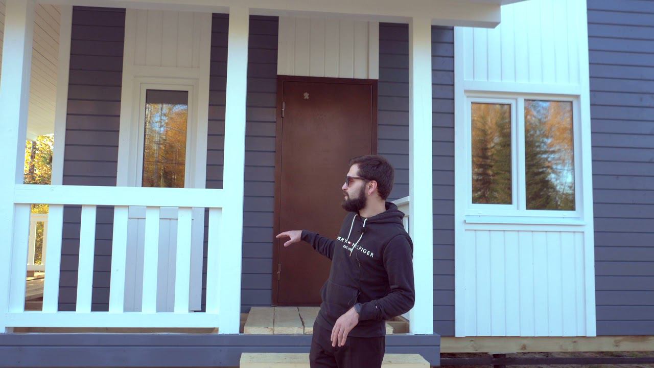 Отзыв о строительстве дома с большой террасой в поселке Стеклянный ручей смотреть онлайн