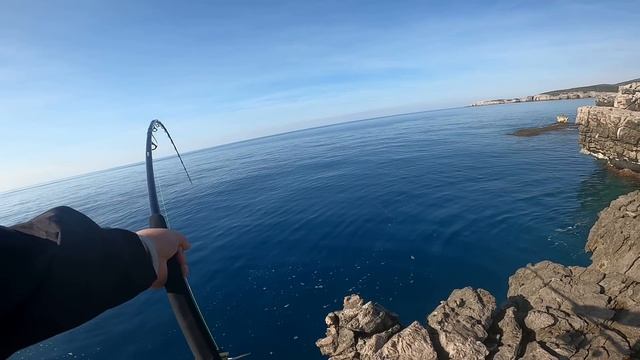 59 KG TUNA LANDBASED WITH SHORE JIGGING TACKLE смотреть онлайн