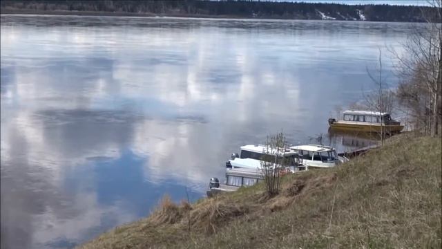 Половодье на Печоре 17 05 2020г(Пятлин-Печора) смотреть онлайн
