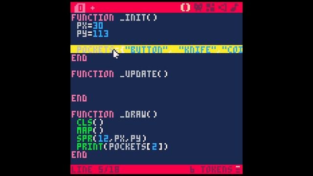 Pico-8 Game Dev 101: Tables/Arrays - Game Development Concepts for Beginners смотреть онлайн