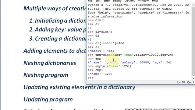 Class 11th IP chapter 9?Dictionaries?#2 working with dict.,nesting dict.,nesting program,adding смотреть онлайн