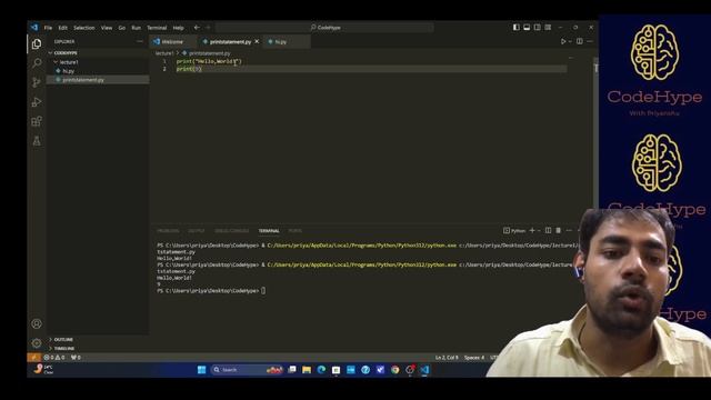 Getting Started with Python: Your First Python Program смотреть онлайн