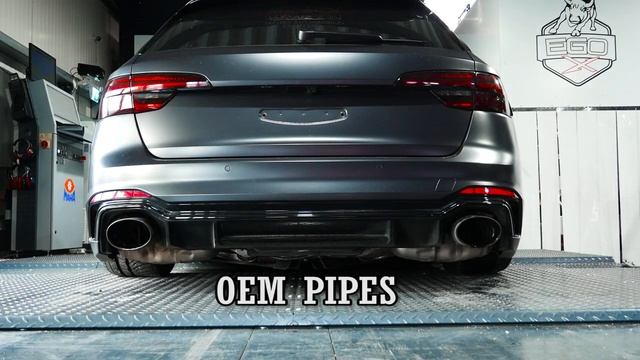 Bull-X Resonator Delete Pipes For Audi RS4/RS5 (B9) смотреть онлайн