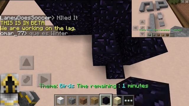 Minecraft PE Build Battle EP. 1 w/ HashBrown "Birds are hard (PAUSE) " смотреть онлайн