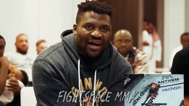 Френсис Нганну смотрит бой Махачев - Волкановски 2 / Чимаев - Усман / Реакция Нганну | FightSpaceMM смотреть онлайн