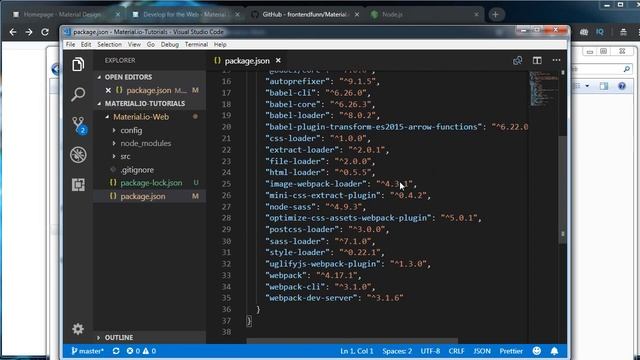 Material.io Web Components Tutorial - 1. Basic Installation and Setup - #frontendfunn смотреть онлайн