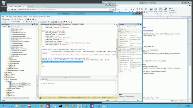MSSQL - How to, Step by Step Change Data Capture (CDC) Tutorial смотреть онлайн