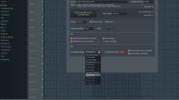 НАСТРОЙКА FL STUDIO 12. Тонкости и твики