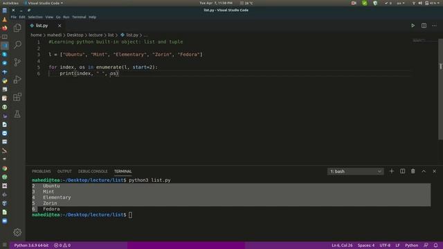 1. List & Tuple смотреть онлайн