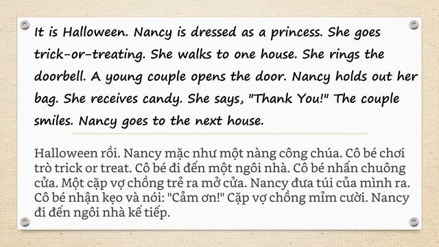 Picking a Costume - Chọn trang phục (Easy English Short Stories) смотреть онлайн