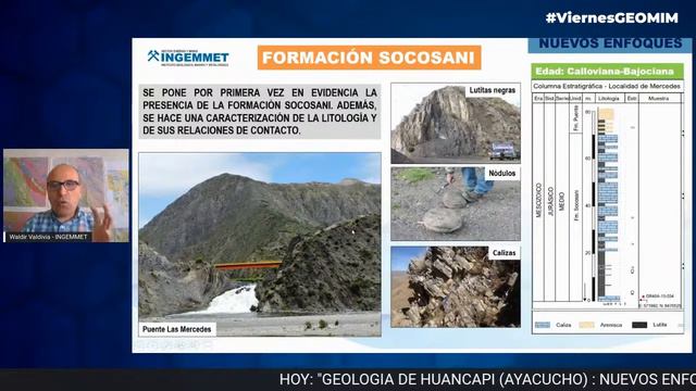 GEOLOGÍA DEL ÁREA DE HUANCAPI (AYACUCHO): NUEVOS ENFOQUES Y CONTROLES DE CAMPO смотреть онлайн