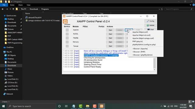 2-php Installation of XAMPP PHP English Tutorial By Hafizuddin Marouf From IT Kabul смотреть онлайн