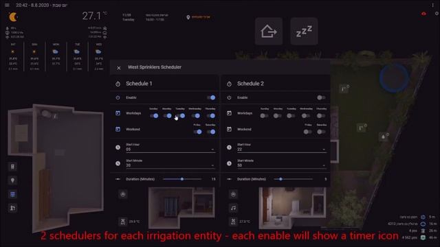 My Home Assistant Picture Elements FloorPlan